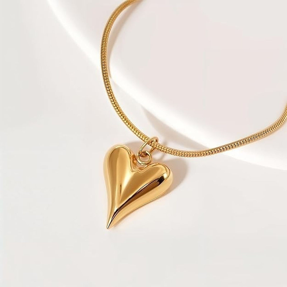 Stainless Steel Heart Necklace