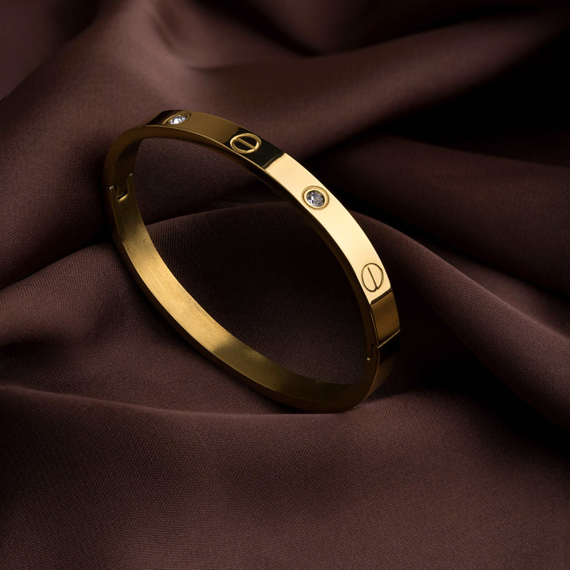 Love Cartier Golden Armlet