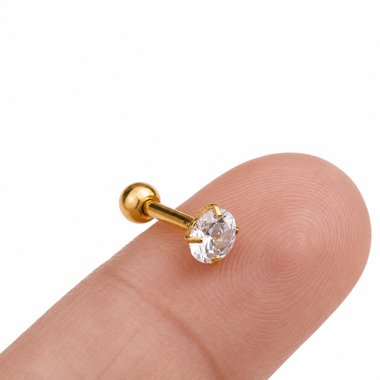 Zircon Diamond Nose Pin
